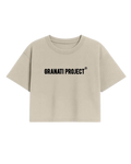 CAMISETA GP CROPPED BEIGE ORIGINS EDITION MUJER
