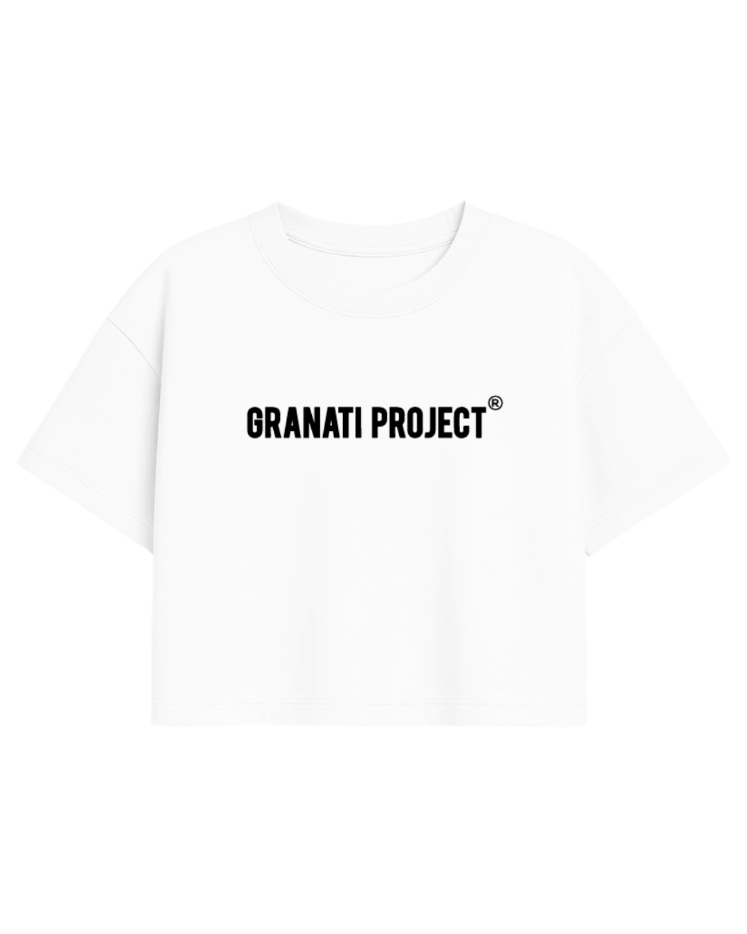 CAMISETA GP CROPPED BLANCA ORIGINS EDITION MUJER