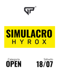 HYROX Simulacro GP — Open | Entrada Pareja