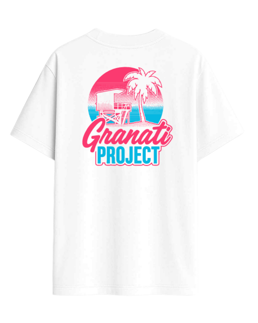 CAMISETA GP BLANCA MIAMI EDITION HOMBRE