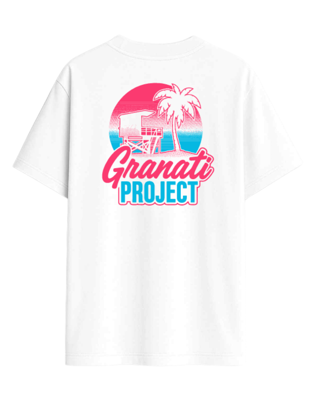 CAMISETA GP BLANCA MIAMI EDITION HOMBRE