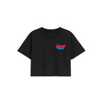 CAMISETA GP CROPPED NEGRA MIAMI EDITION MUJER