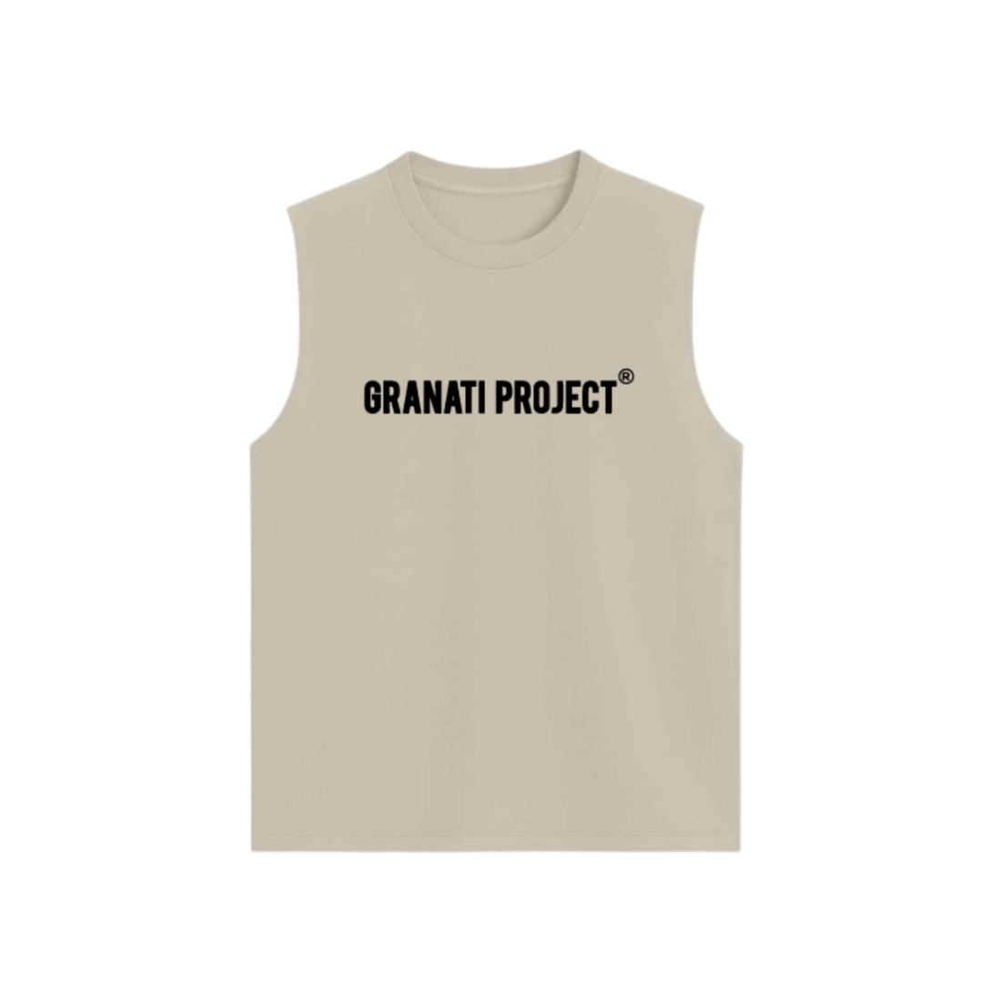 CAMISETA GP BEIGE SIN MANGA ORIGINS EDITION HOMBRE