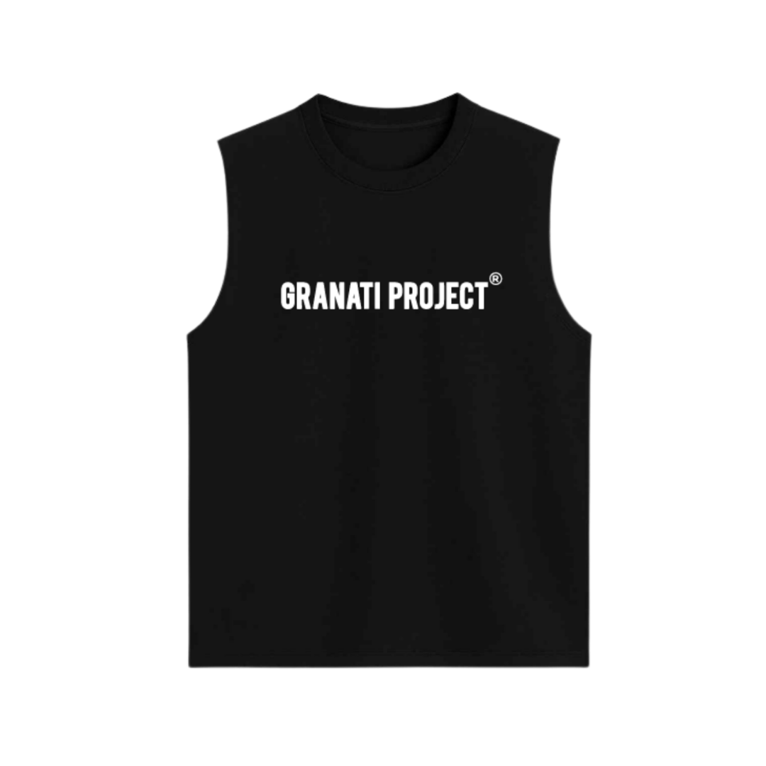 CAMISETA GP NEGRA SIN MANGA ORIGINS EDITION HOMBRE