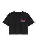 CAMISETA GP CROPPED NEGRA MIAMI EDITION MUJER