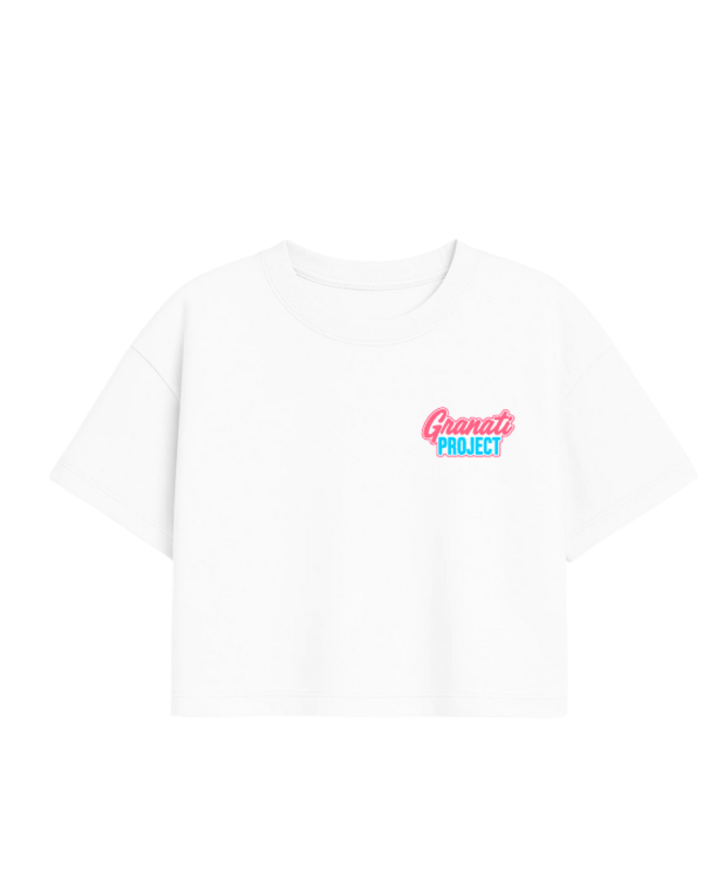 CAMISETA GP CROPPED BLANCA MIAMI EDITION MUJER