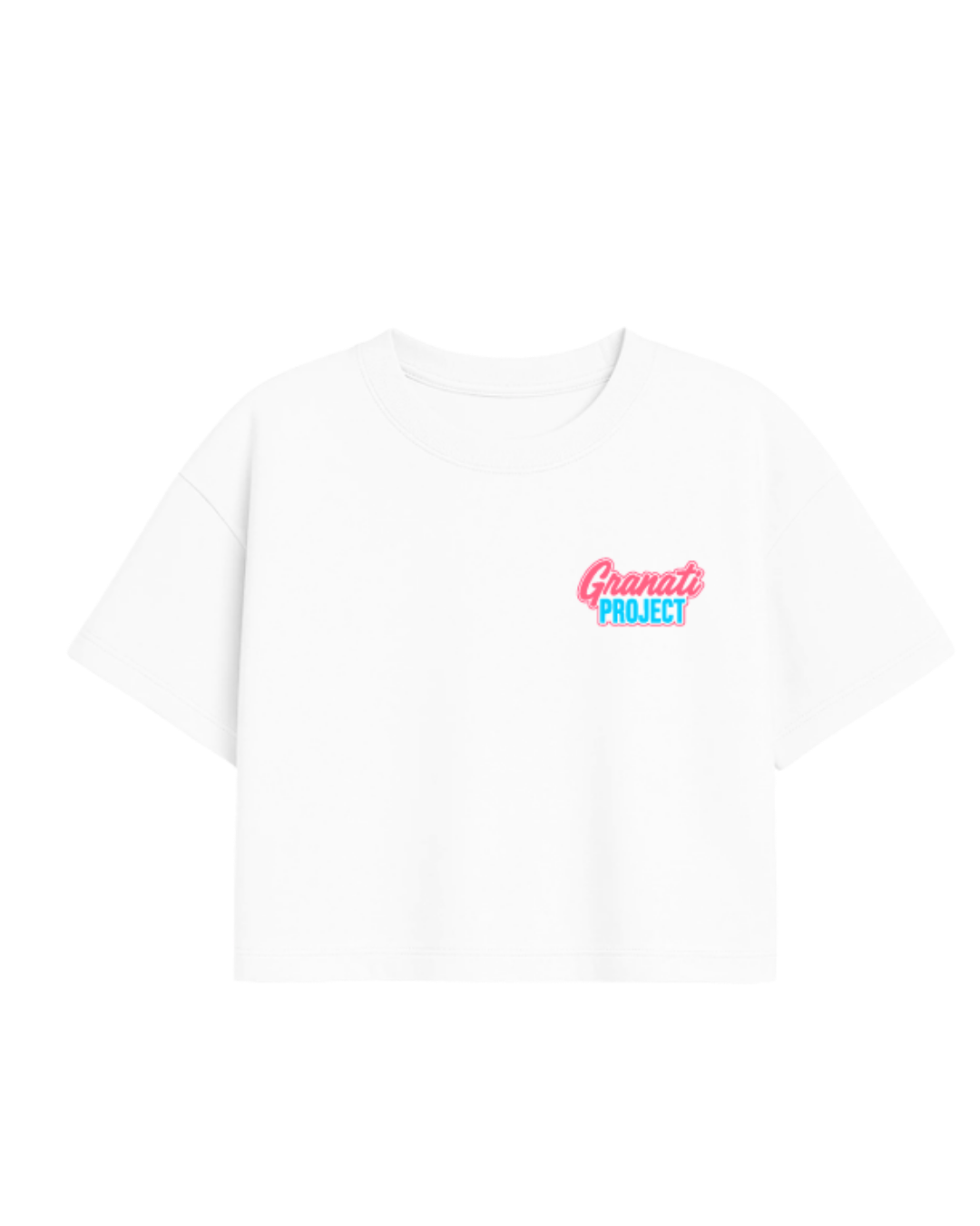 CAMISETA GP CROPPED BLANCA MIAMI EDITION MUJER