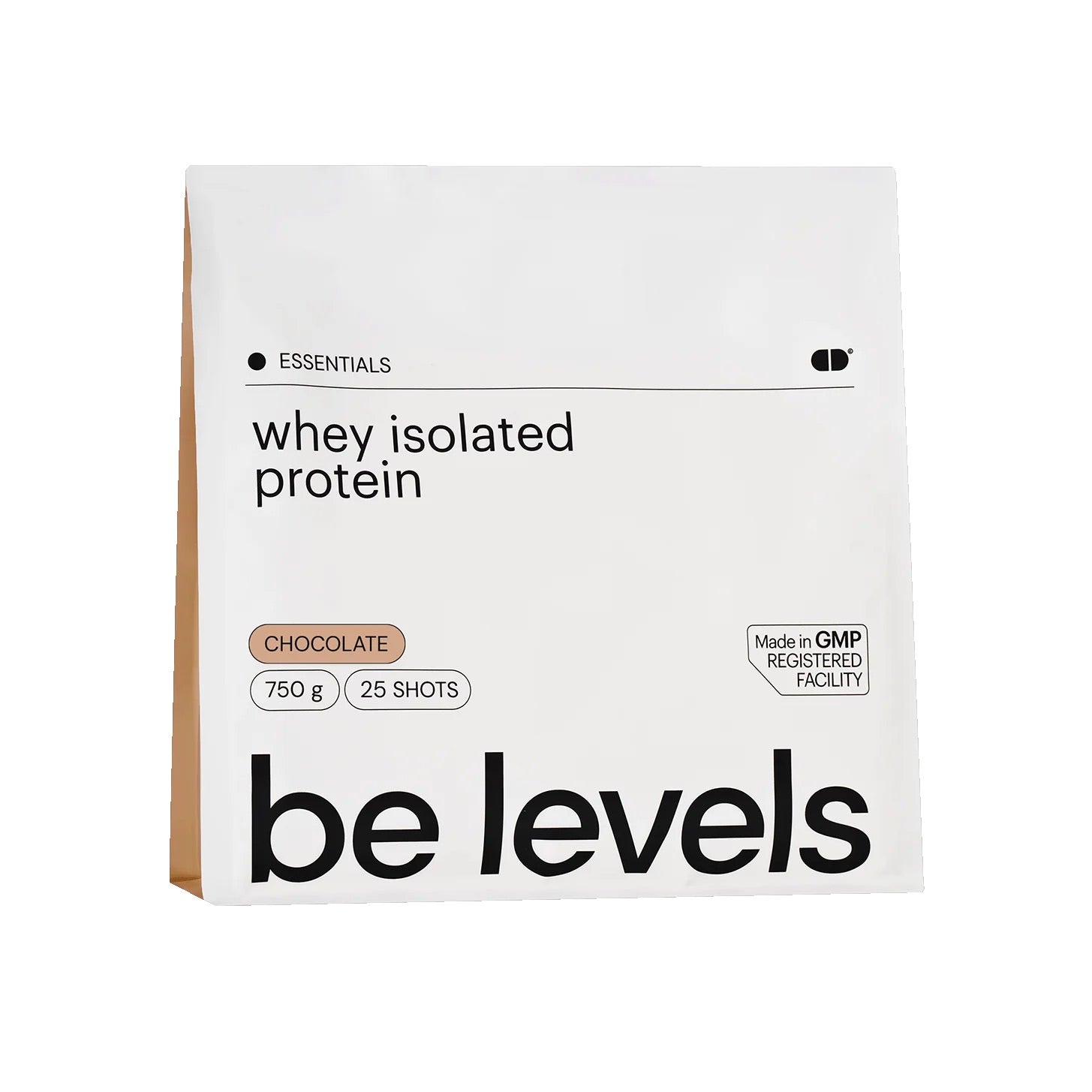 BE LEVELS - WHEY ISOLATED PROTEIN CHOCOLATE 750Gr