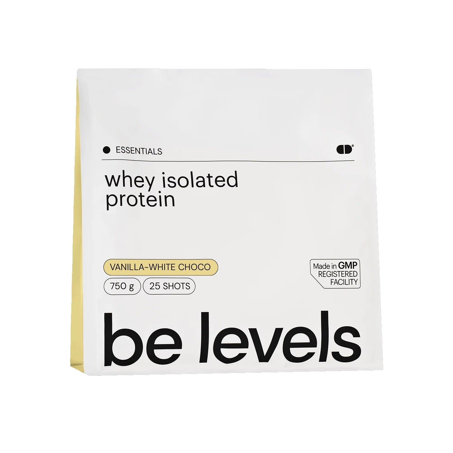 BE LEVELS - WHEY ISOLATED PROTEIN VAINILLA 750Gr