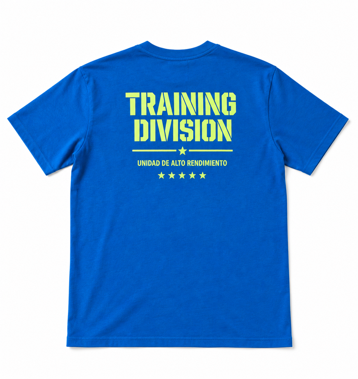 Camiseta Training Division Azul – Camiseta de Entrenamiento CrossFit y Hyrox | Granati Project