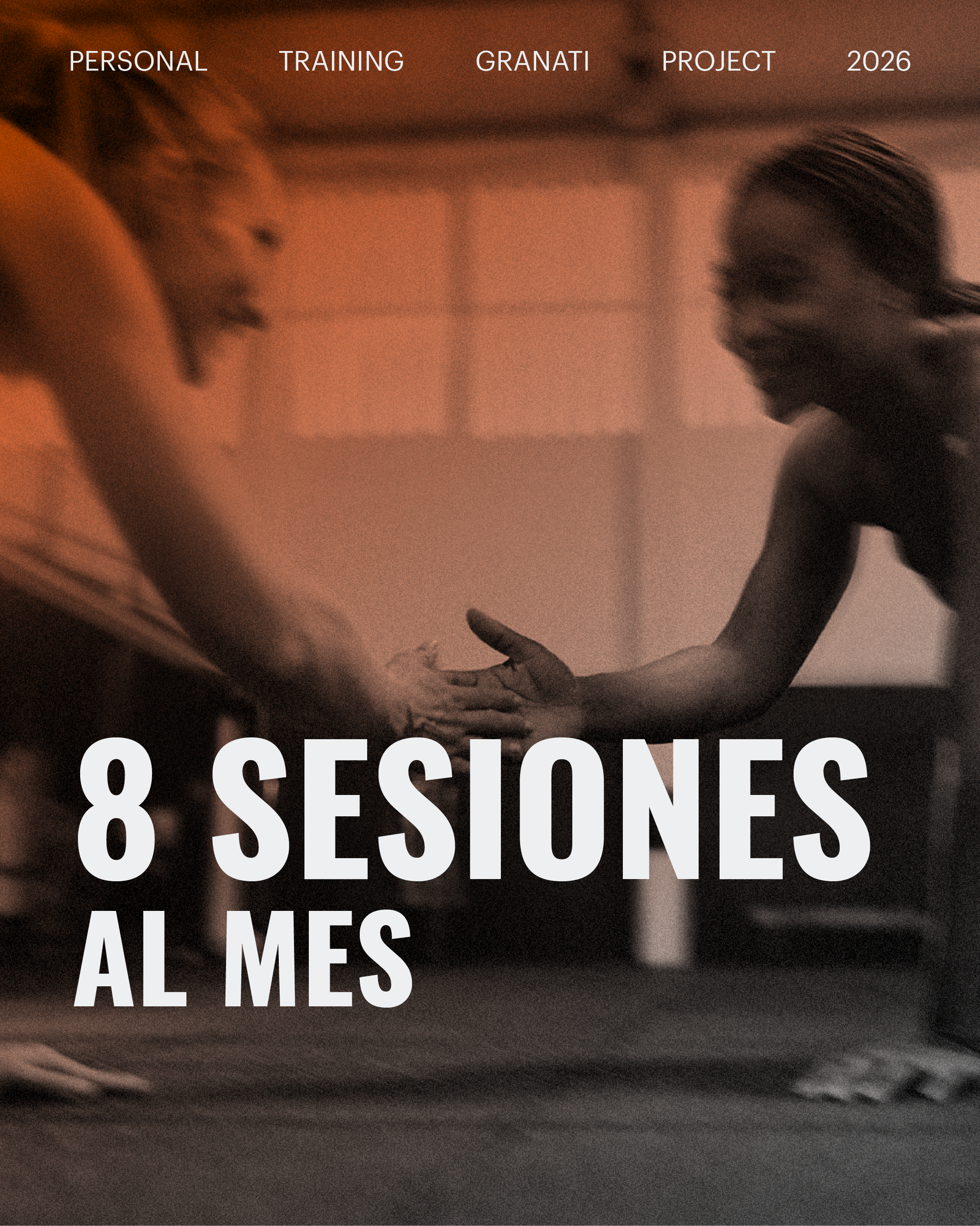 Entrenamiento 1on1 personal 8 sesiones/mes