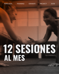 Entrenamiento 1on1 personal 12 sesiones/mes
