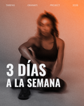 Tarifa 3 días a la semana (12/días al mes)