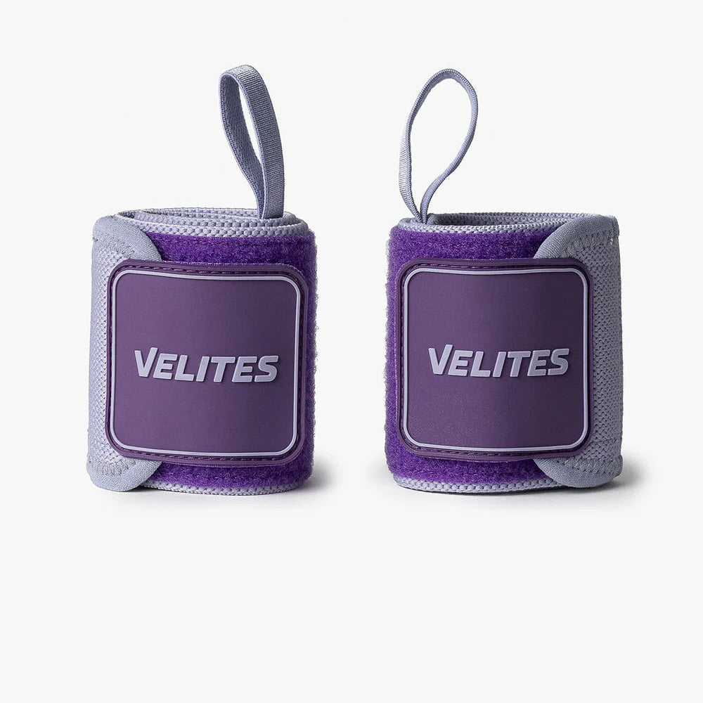 MUÑEQUERAS VELITES DE NYLON BLACK PURPLE