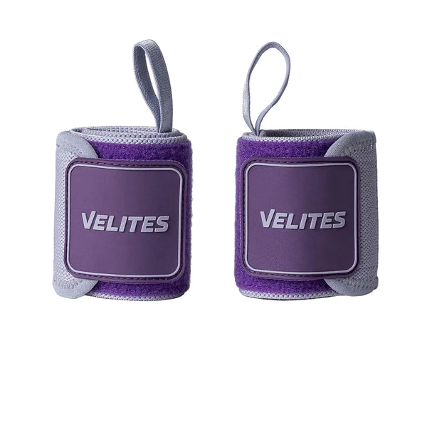 MUÑEQUERAS VELITES DE NYLON BLACK PURPLE