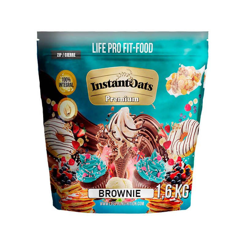 LIFE PRO INSTAN OATS PREMIUM FIT FOOD BROWNIE 1.6kg