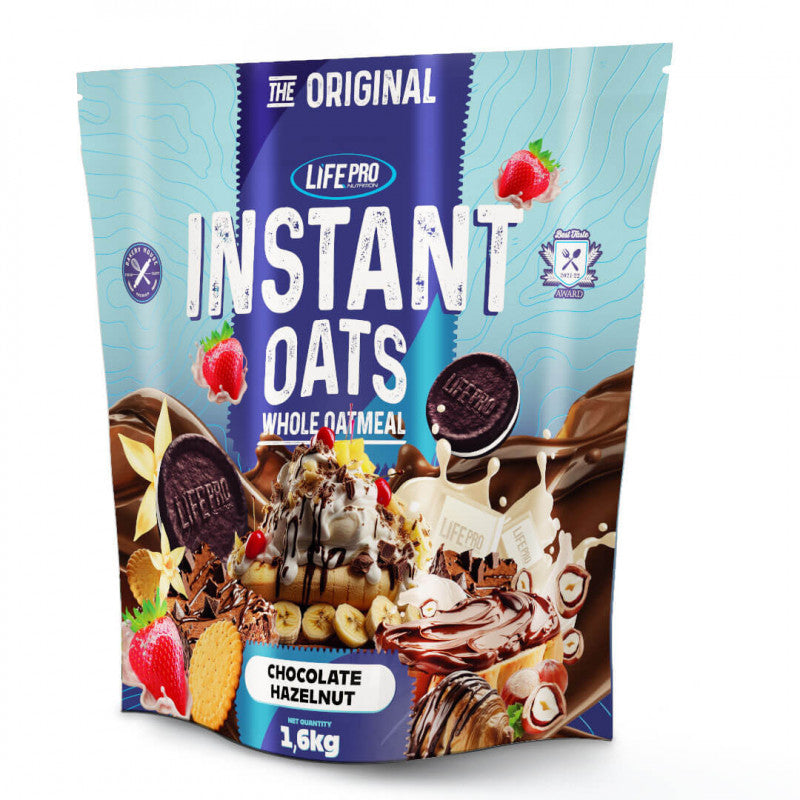 LIFE PRO INSTAN OATS PREMIUM FIT FOOD CHOCOLATE HAZELNUT 1.6kg
