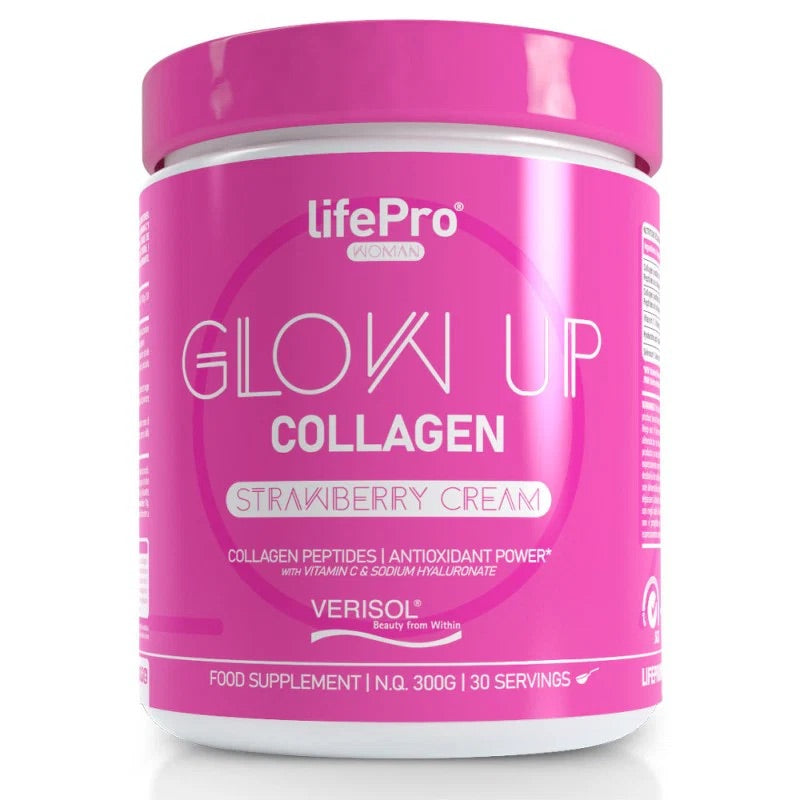 LIFE PRO COLLAGEN GLOW UP STRAWBERRY 300gr.