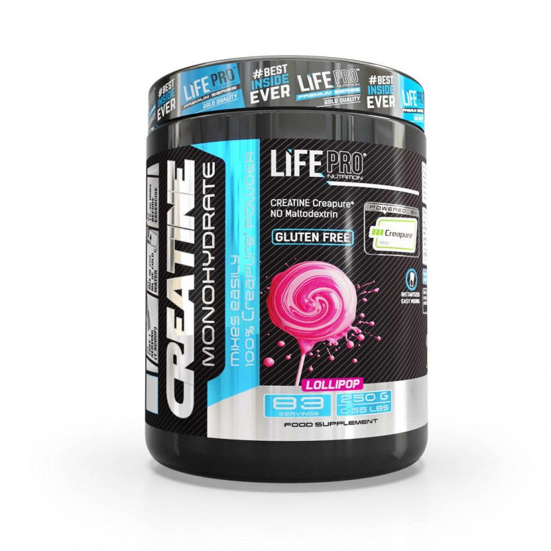 LIFE PRO CREATINE CREAPURE LOLLIPOP 250gr.