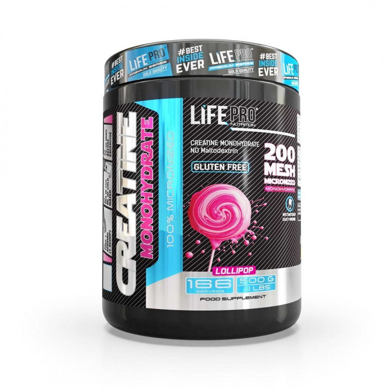 LIFE PRO CREATINE MONOHYDRATE 500MG MESH LOLLYPOP