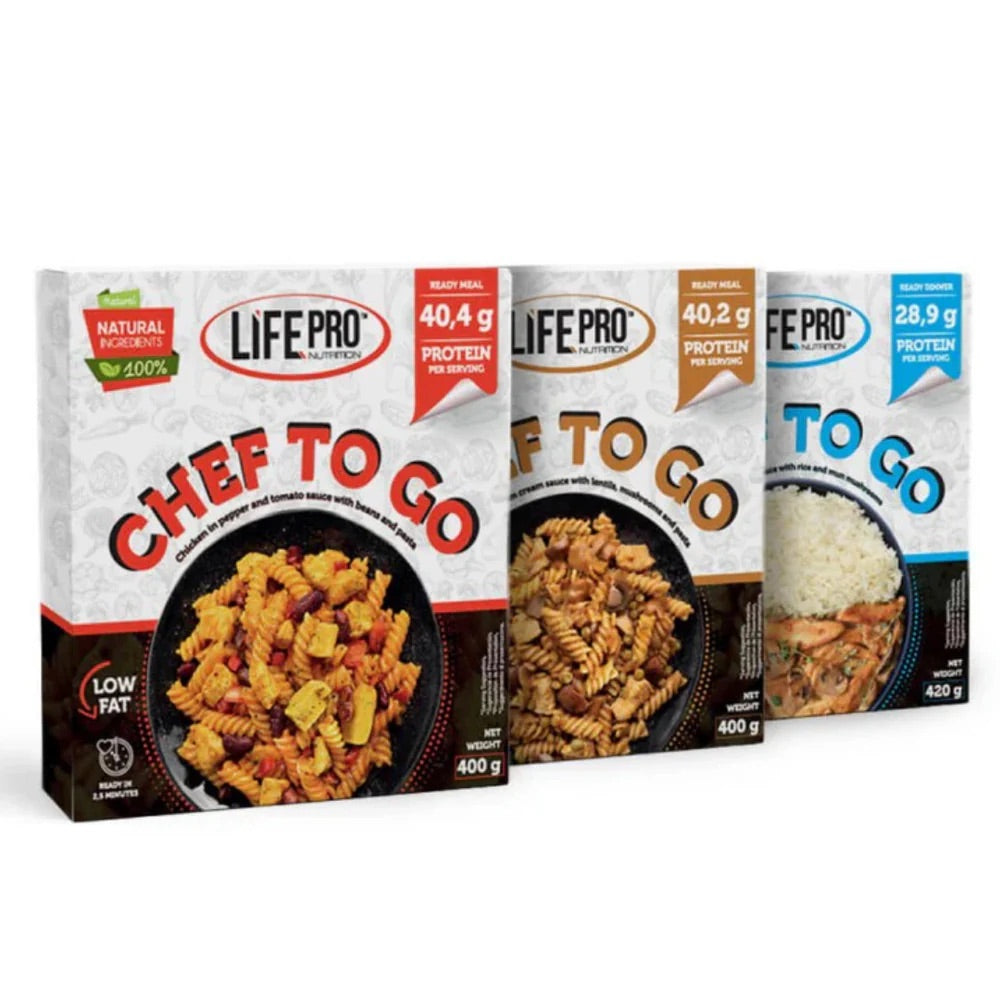 LIFE PRO FIT FOOD CHEF TO GO CHICKEN IN MUSHROOM  400gr.
