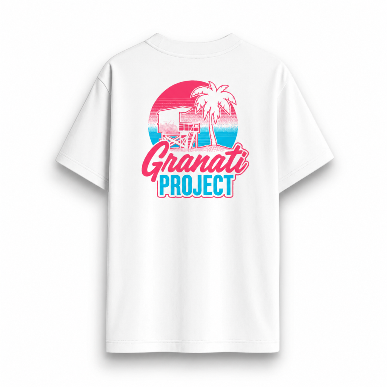 CAMISETA GP BLANCA MIAMI EDITION HOMBRE