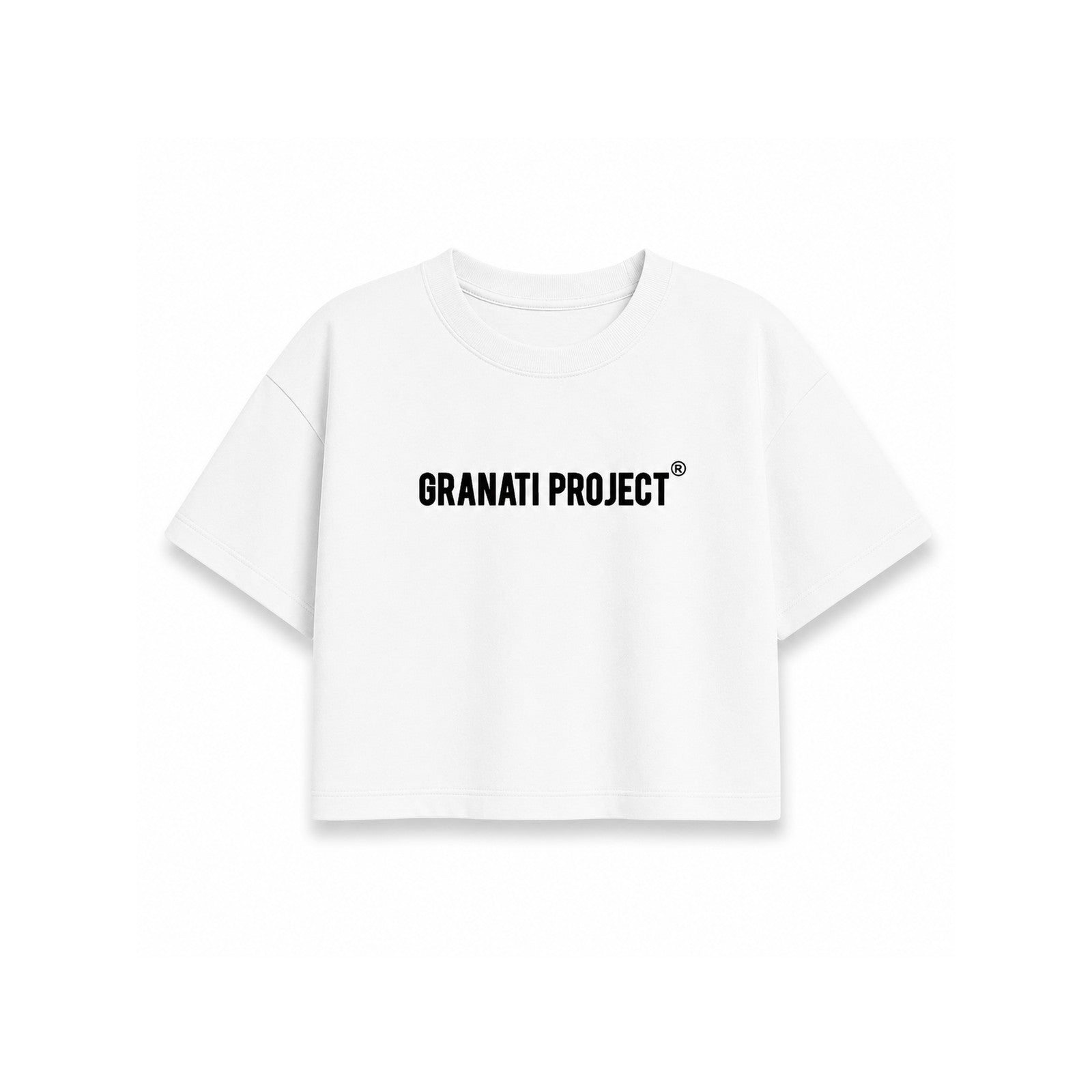 CAMISETA GP CROPPED BLANCA ORIGINS EDITION MUJER